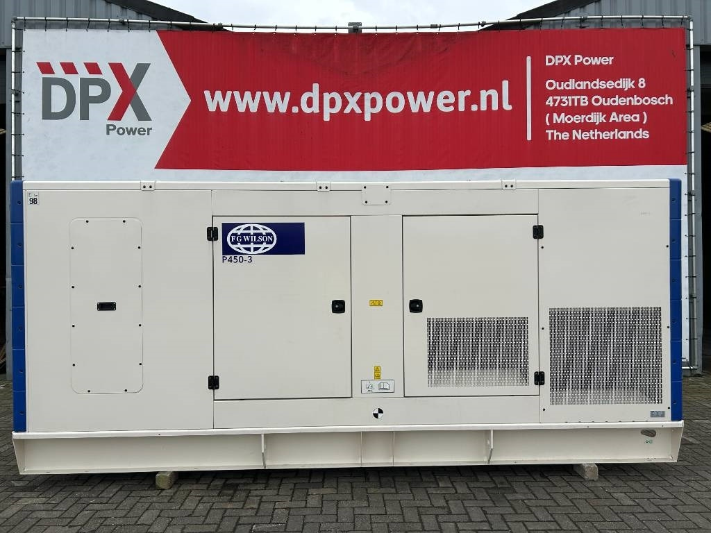 FG Wilson P450-3 - 450 kVA Genset - DPX-16018 - ערכת גנרטורים: תמונה 1 FG Wilson P450-3 - 450 kVA Genset - DPX-16018 - ערכת גנרטורים: תמונה 1