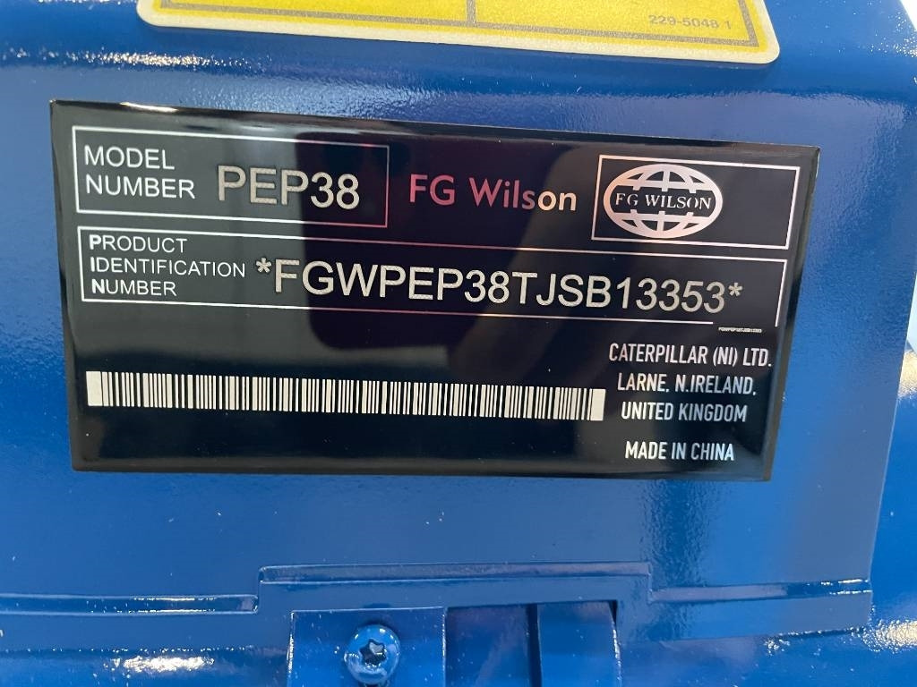 הַחכָּרָה FG Wilson P65-5 - 65 kVA Open Genset - DPX-16006-O  FG Wilson P65-5 - 65 kVA Open Genset - DPX-16006-O: תמונה 14