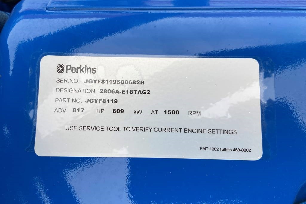 חָדָשׁ ערכת גנרטורים FG Wilson P715-3 - 715 kVA Open Genset - DPX-16023-O: תמונה 12