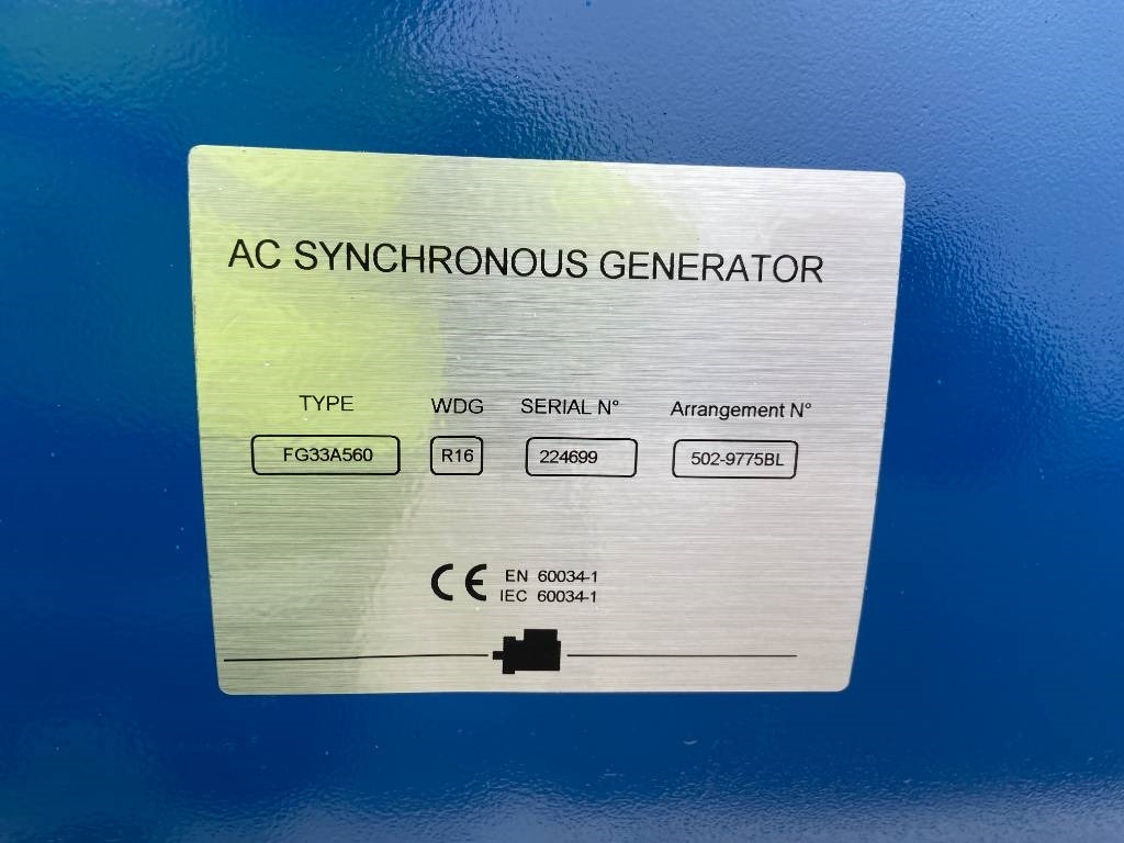 חָדָשׁ ערכת גנרטורים FG Wilson P715-3 - 715 kVA Open Genset - DPX-16023-O: תמונה 7