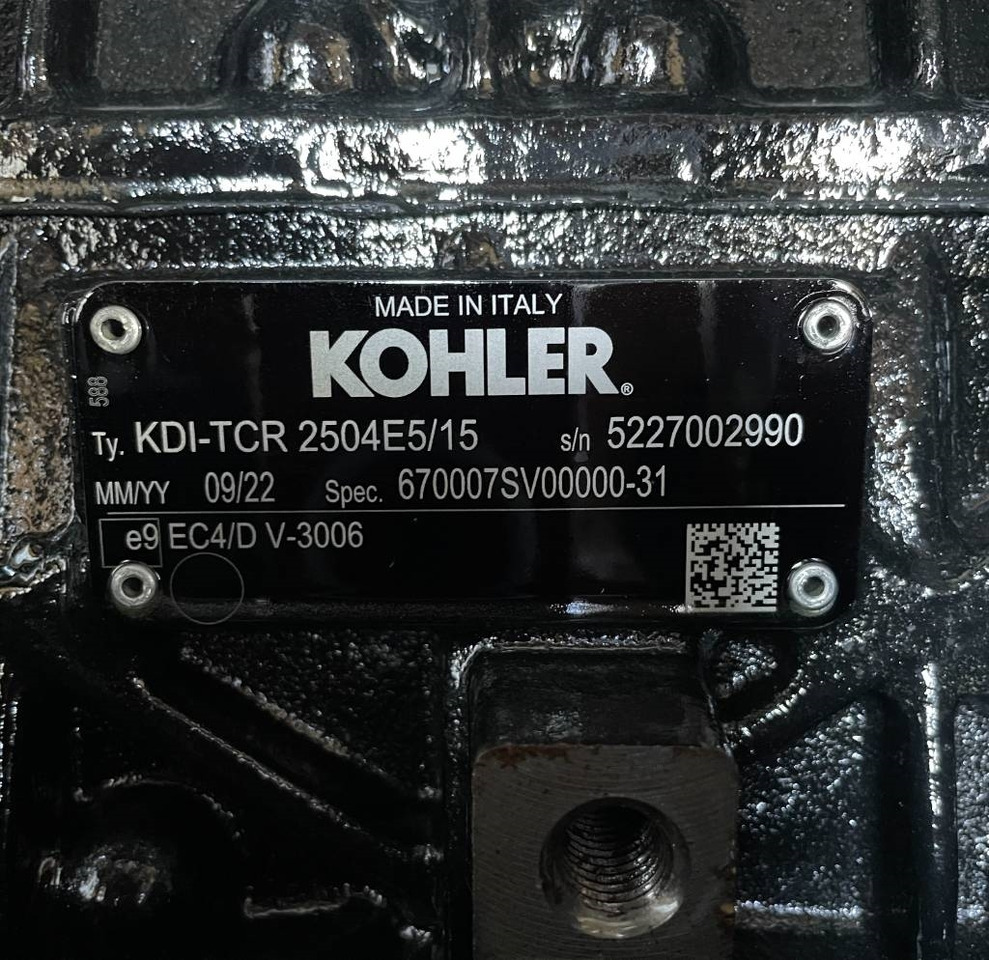 חָדָשׁ ערכת גנרטורים Kohler KDI2504T - 50 kVA Stage V Generator - DPX-19005: תמונה 16