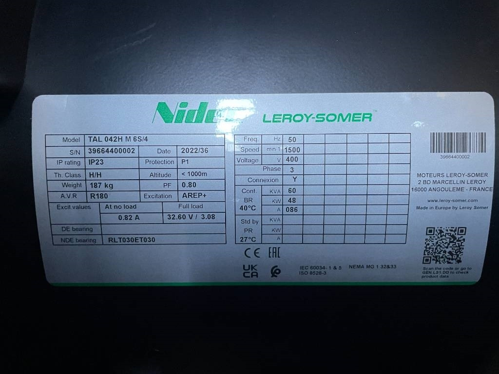 חָדָשׁ ערכת גנרטורים Kohler KDI2504T - 50 kVA Stage V Generator - DPX-19005: תמונה 18