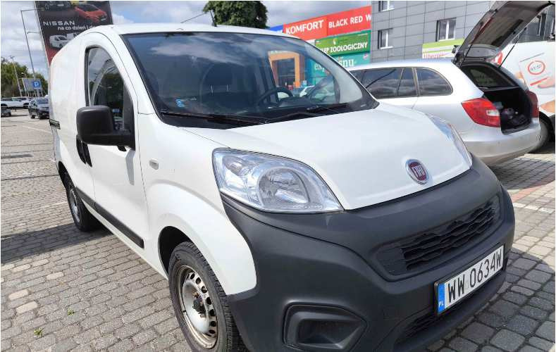כלי רכב מסחרי עם לוח FIAT FIORINO FURGON BLASZAK: תמונה 1