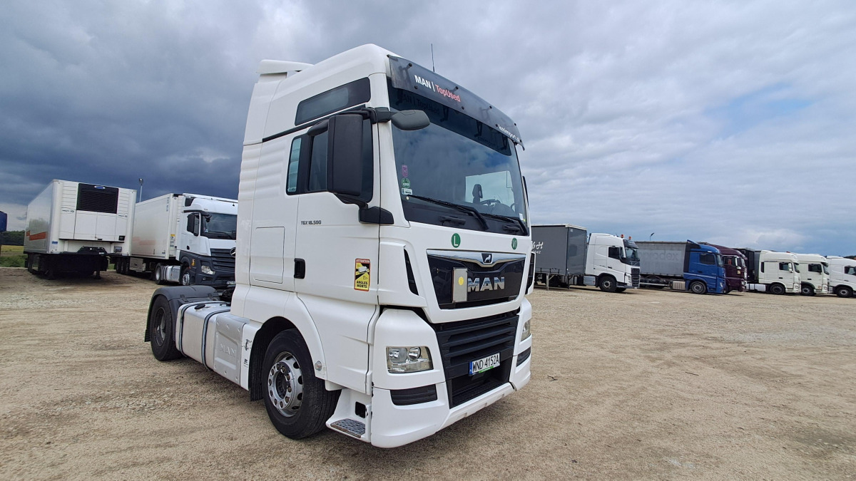 MAN TGX 18.500 4X2 BLS CIĄGNIK SIODŁOWY - יחידת טרקטור: תמונה 1 MAN TGX 18.500 4X2 BLS CIĄGNIK SIODŁOWY - יחידת טרקטור: תמונה 1