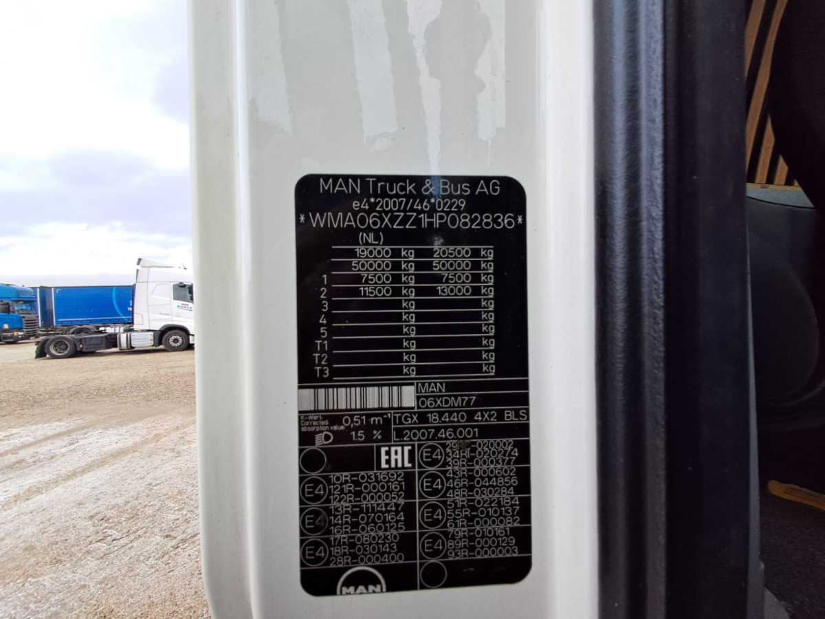 יחידת טרקטור MAN TGX CIĄGNIK SIODŁOWY: תמונה 8