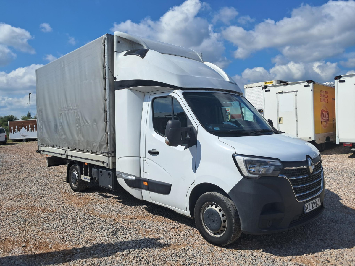 כלי רכב מסחרי עם וילונות צד RENAULT Master PLANDEKA: תמונה 1