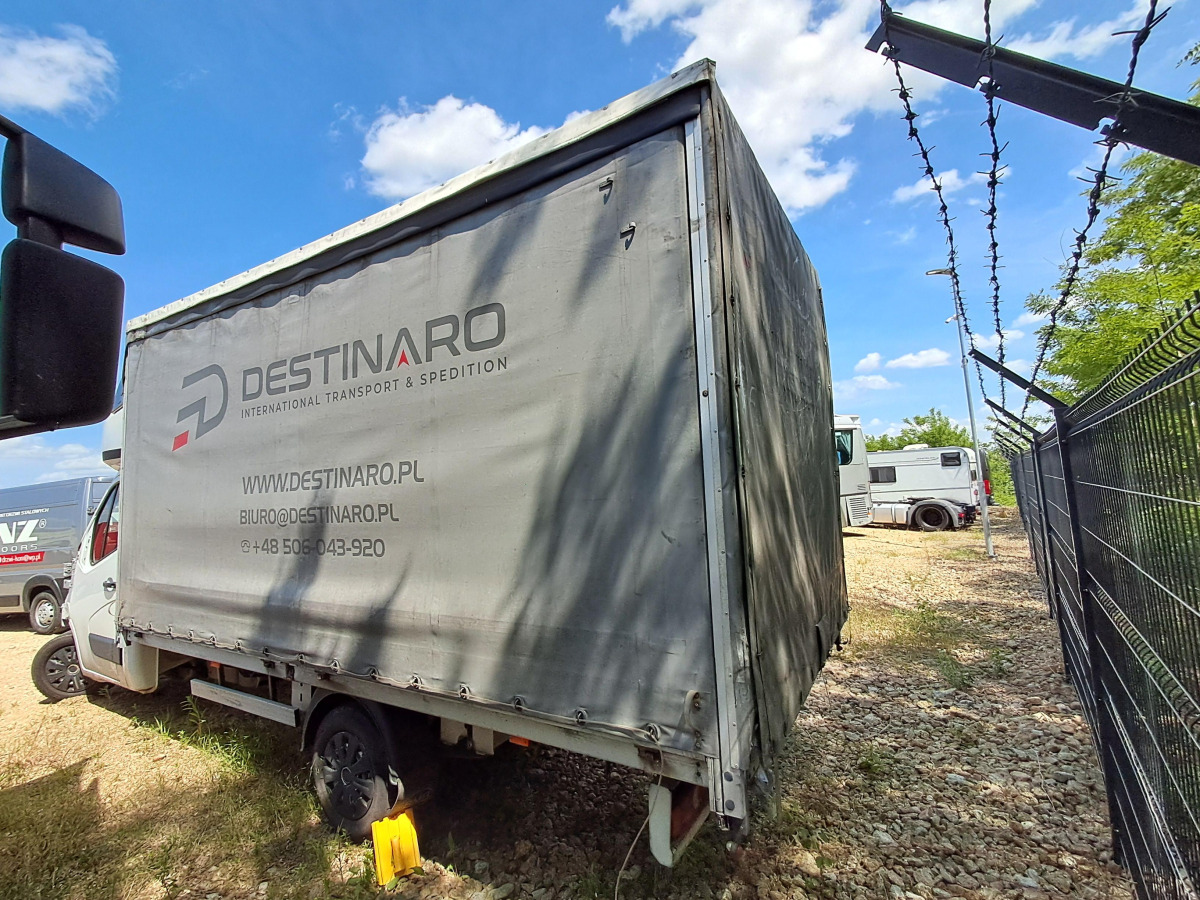 כלי רכב מסחרי עם וילונות צד RENAULT Master PLANDEKA: תמונה 9