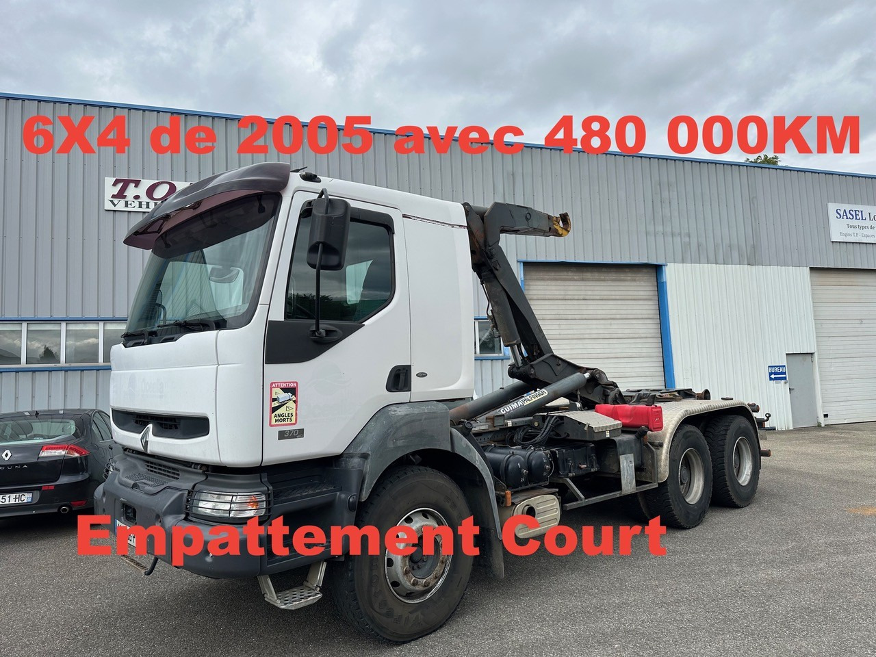 RENAULT KERAX 370 DCI - משאית הרמת וו: תמונה 1 RENAULT KERAX 370 DCI - משאית הרמת וו: תמונה 1