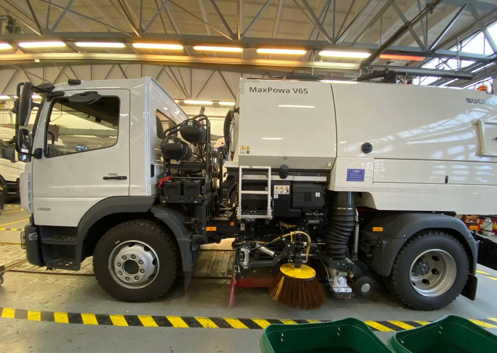 Mercedes-Benz Mercedes-Benz Atego 1318 LKO Zamiatarka - משאית אשפה: תמונה 2 Mercedes-Benz Mercedes-Benz Atego 1318 LKO Zamiatarka - משאית אשפה: תמונה 2