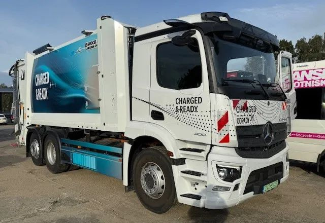Mercedes-Benz eActros 300 L 6x2 Elektryczna śmieciarka - משאית אשפה: תמונה 3 Mercedes-Benz eActros 300 L 6x2 Elektryczna śmieciarka - משאית אשפה: תמונה 3