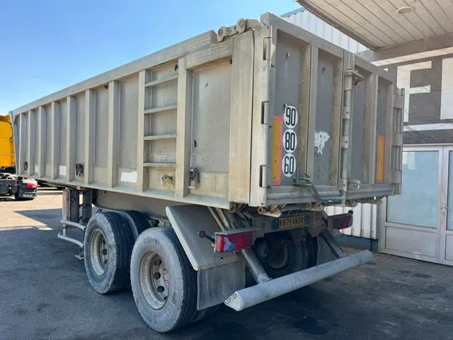 Benalu 2 Axle , 8 Tyres , Alu Tipper , Spring Suspension , Drum Brakes - סמיטריילר עם מזהיר: תמונה 4 Benalu 2 Axle , 8 Tyres , Alu Tipper , Spring Suspension , Drum Brakes - סמיטריילר עם מזהיר: תמונה 4