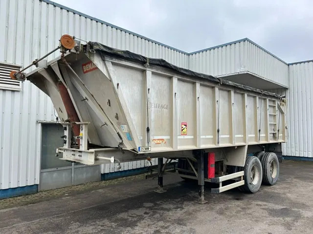 Benalu 2 Axle , 8 Tyres , Alu Tipper , Spring Suspension , Drum Brakes - סמיטריילר עם מזהיר: תמונה 1 Benalu 2 Axle , 8 Tyres , Alu Tipper , Spring Suspension , Drum Brakes - סמיטריילר עם מזהיר: תמונה 1