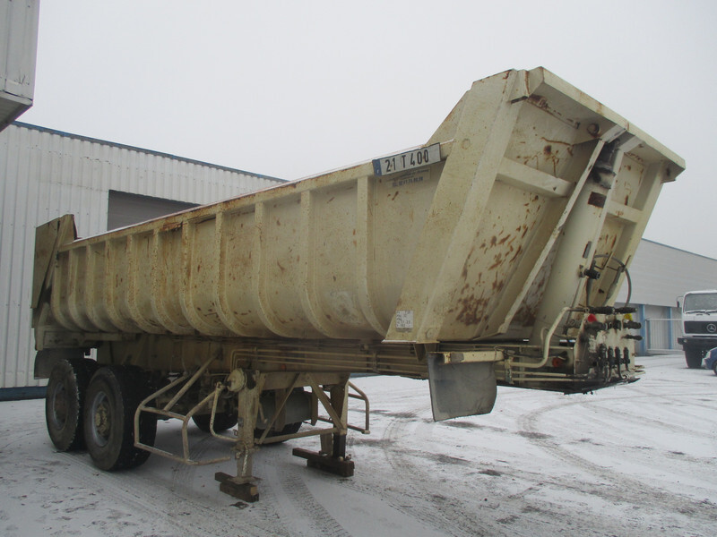 Fruehauf 2 Axle ,Steel Tipper , Drum Brakes , Spring suspension - סמיטריילר עם מזהיר: תמונה 4 Fruehauf 2 Axle ,Steel Tipper , Drum Brakes , Spring suspension - סמיטריילר עם מזהיר: תמונה 4