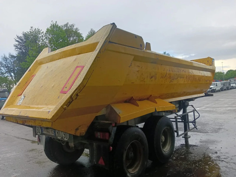 Fruehauf 2 Axle Steel Tipper , Spring Suspension , Drum Brakes - סמיטריילר עם מזהיר: תמונה 3 Fruehauf 2 Axle Steel Tipper , Spring Suspension , Drum Brakes - סמיטריילר עם מזהיר: תמונה 3