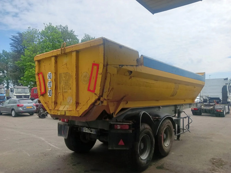 General Trailer 2 Axle Steel Tipper , Spring Suspension , Drum Brakes - סמיטריילר עם מזהיר: תמונה 3 General Trailer 2 Axle Steel Tipper , Spring Suspension , Drum Brakes - סמיטריילר עם מזהיר: תמונה 3