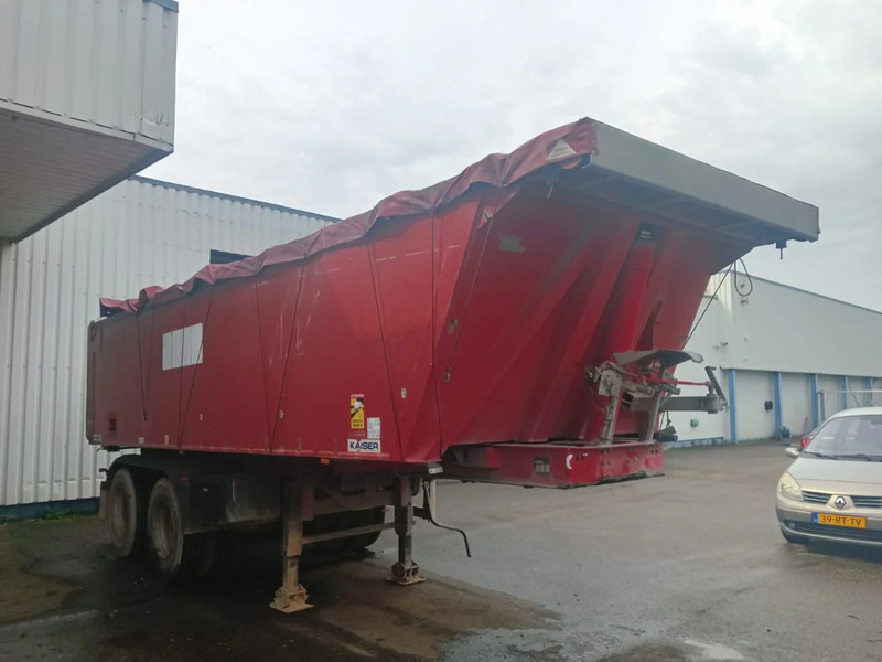 Kaiser 2 Axle Alu Tipper , 8 Tyres , Spring Suspension , Drum Brakes - סמיטריילר עם מזהיר: תמונה 4 Kaiser 2 Axle Alu Tipper , 8 Tyres , Spring Suspension , Drum Brakes - סמיטריילר עם מזהיר: תמונה 4