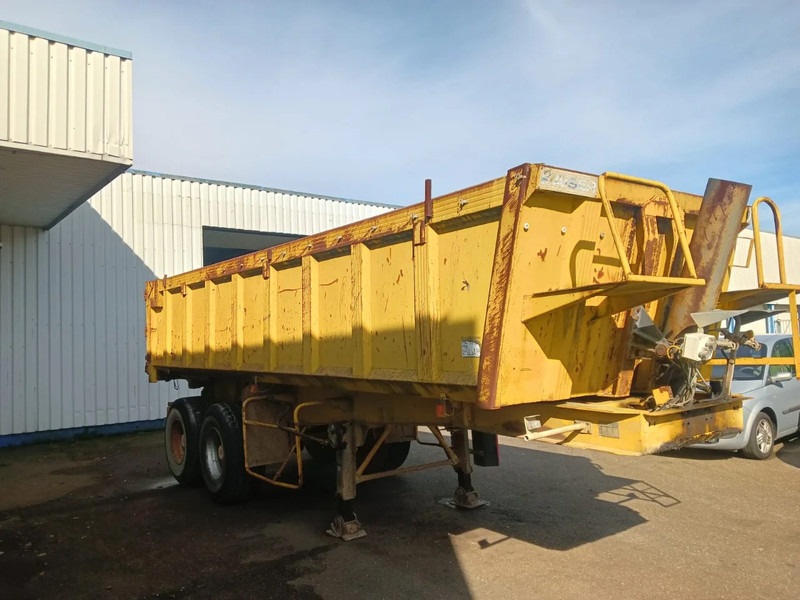 Kaiser 2 Axle Steel Tipper , Spring Suspension , Drum Brakes - סמיטריילר עם מזהיר: תמונה 4 Kaiser 2 Axle Steel Tipper , Spring Suspension , Drum Brakes - סמיטריילר עם מזהיר: תמונה 4