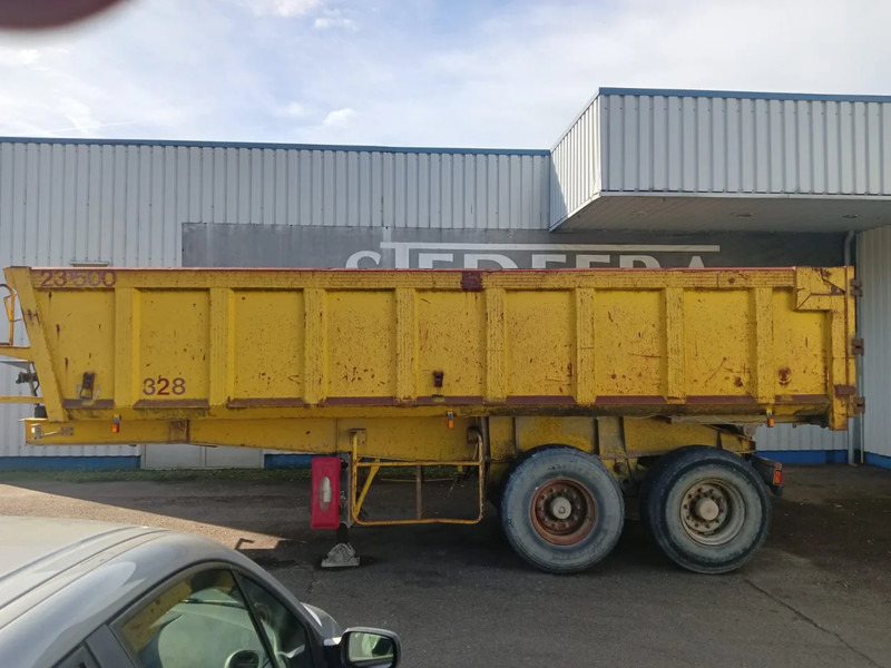 Kaiser 2 Axle Steel Tipper , Spring Suspension , Drum Brakes - סמיטריילר עם מזהיר: תמונה 2 Kaiser 2 Axle Steel Tipper , Spring Suspension , Drum Brakes - סמיטריילר עם מזהיר: תמונה 2