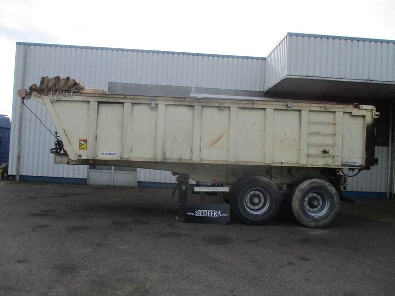 Kaiser 2 axle , Steel tipper trailer , Drum Brakes , Spring Suspension - סמיטריילר עם מזהיר: תמונה 2 Kaiser 2 axle , Steel tipper trailer , Drum Brakes , Spring Suspension - סמיטריילר עם מזהיר: תמונה 2