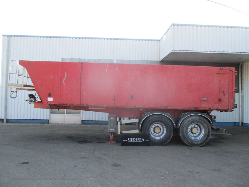 Kaiser 2x Gigant Axles , Steel tipper trailer , Drum Brakes, Spring Suspension - סמיטריילר עם מזהיר: תמונה 2 Kaiser 2x Gigant Axles , Steel tipper trailer , Drum Brakes, Spring Suspension - סמיטריילר עם מזהיר: תמונה 2