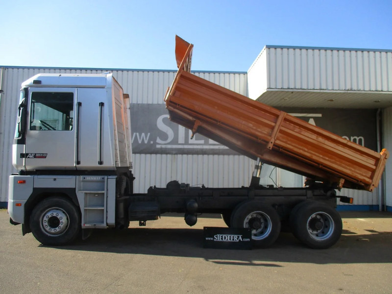 מזהיר Renault Magnum AE 385 TI , 6x4, 3 Way Tipper ,Manual , Airco ,Spring suspension: תמונה 10