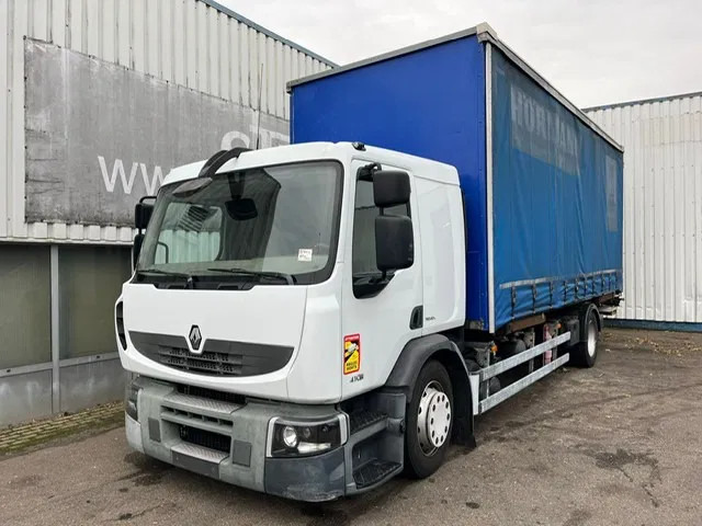 Renault Premium 410 DXi , Manual Gearbox , Retarder , Airco - משאית וילונות צד: תמונה 1 Renault Premium 410 DXi , Manual Gearbox , Retarder , Airco - משאית וילונות צד: תמונה 1
