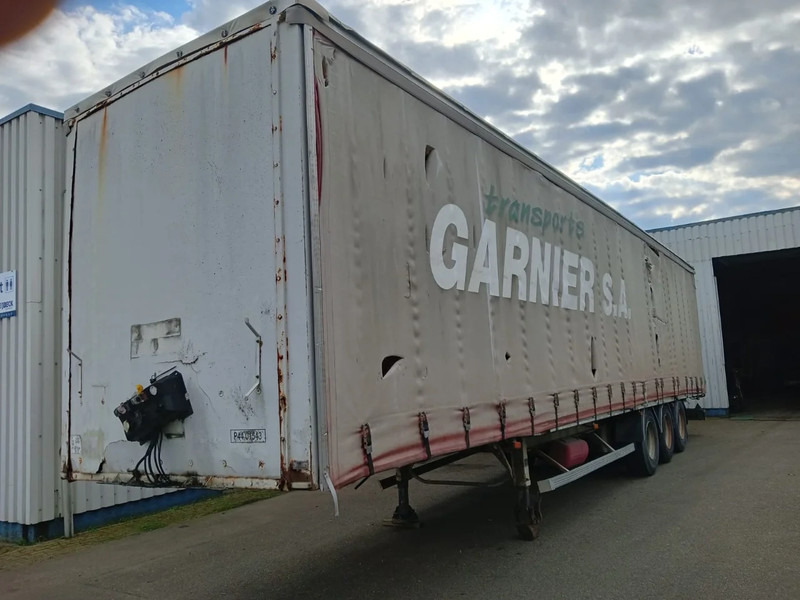 Samro 3x ROR Axle , Drum Brakes , air Suspension , Lift axle - סמיטריילר עם וילונות צד: תמונה 1 Samro 3x ROR Axle , Drum Brakes , air Suspension , Lift axle - סמיטריילר עם וילונות צד: תמונה 1