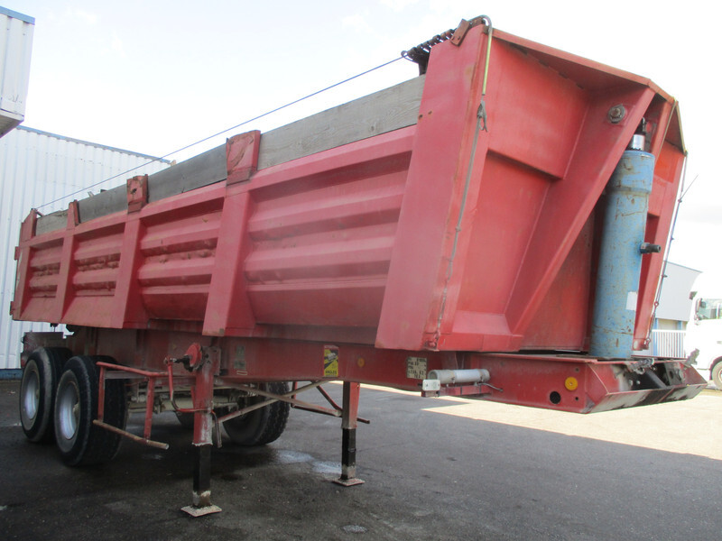 Trailor 2 Axle , Steel tipper trailer , Spring suspension , Drum brakes - סמיטריילר עם מזהיר: תמונה 4 Trailor 2 Axle , Steel tipper trailer , Spring suspension , Drum brakes - סמיטריילר עם מזהיר: תמונה 4