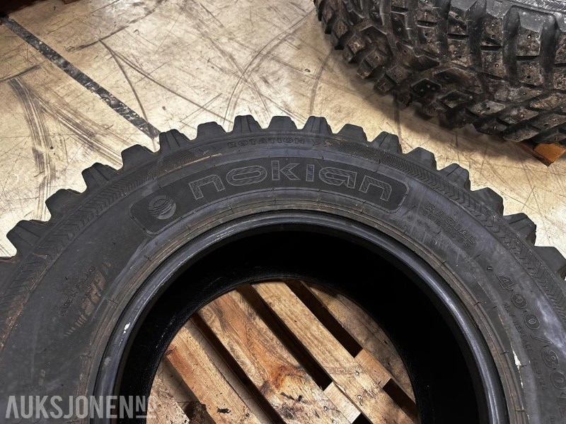 1 stk. Nokian TRI 2 400/80 R24 dekk til traktor - מכונה חקלאית: תמונה 3 1 stk. Nokian TRI 2 400/80 R24 dekk til traktor - מכונה חקלאית: תמונה 3