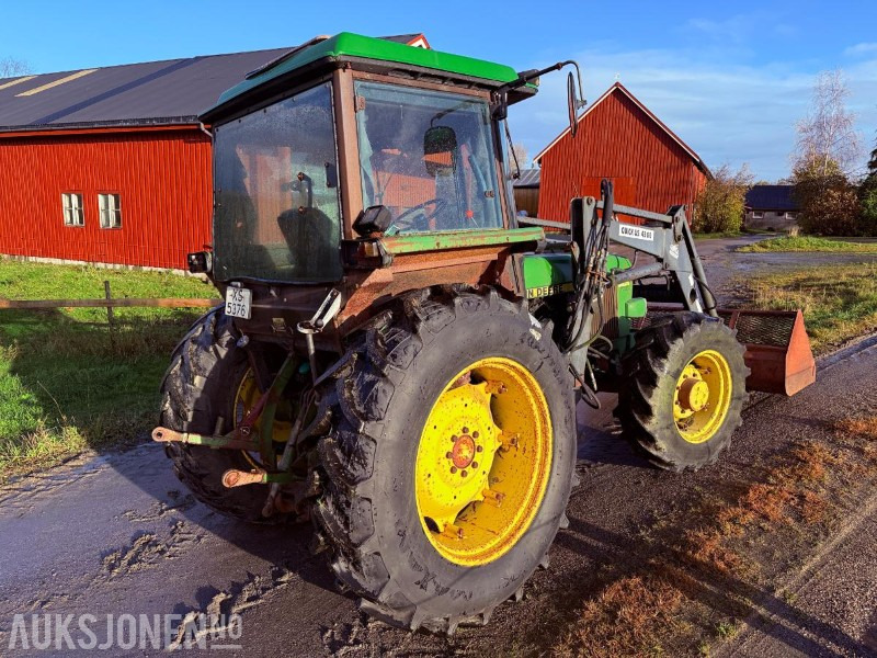 1983 John Deere 2040 SYNCHRON 9527 timer m/ Frontlasterskuffe - טרקטור חקלאי: תמונה 3 1983 John Deere 2040 SYNCHRON 9527 timer m/ Frontlasterskuffe - טרקטור חקלאי: תמונה 3