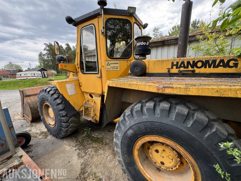 1985 Hanomag 55D hjullaster med skuffe - מעמיס גלגלים: תמונה 3 1985 Hanomag 55D hjullaster med skuffe - מעמיס גלגלים: תמונה 3
