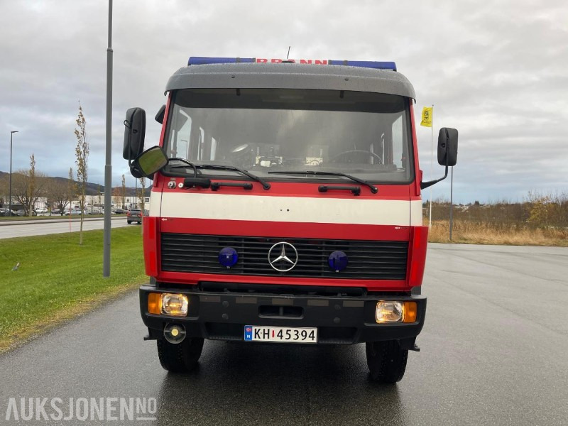 1990 Mercedes-Benz 1120 AF Brannbil, med kun 44745 km, Eu godkjent til 30.04.2026 - משאית אש: תמונה 5 1990 Mercedes-Benz 1120 AF Brannbil, med kun 44745 km, Eu godkjent til 30.04.2026 - משאית אש: תמונה 5