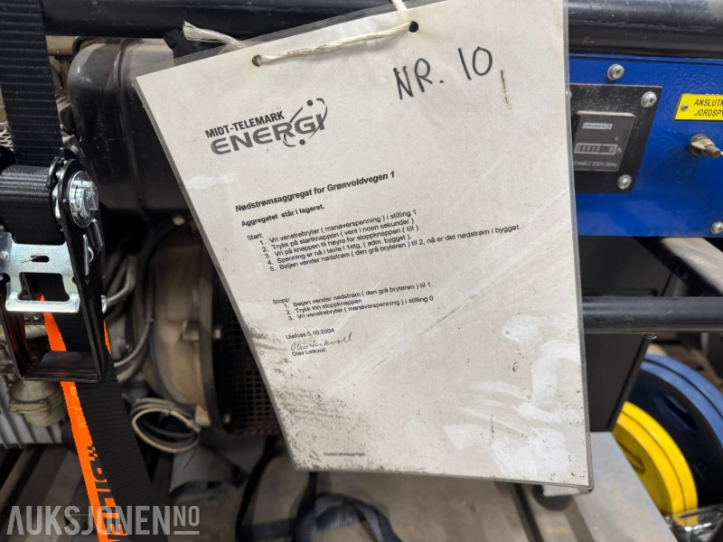 1990 Nødstrømsaggregat Ruggerini / Genetech 15 kVA – driftssikkert dieselaggregat - ציוד תעשייתי: תמונה 3 1990 Nødstrømsaggregat Ruggerini / Genetech 15 kVA – driftssikkert dieselaggregat - ציוד תעשייתי: תמונה 3