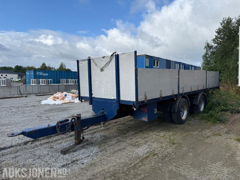 1992 GMF Åpen Plankjerre Henger - קרון נגרר: תמונה 1 1992 GMF Åpen Plankjerre Henger - קרון נגרר: תמונה 1