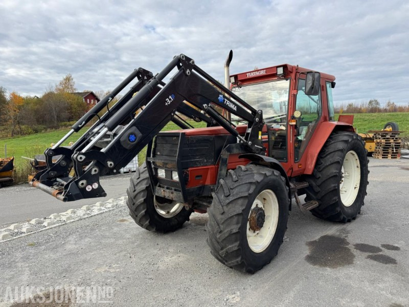 1994 Fiat F 115 traktor med frontlaster - טרקטור חקלאי: תמונה 1 1994 Fiat F 115 traktor med frontlaster - טרקטור חקלאי: תמונה 1