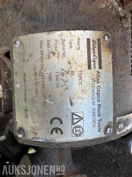 1995 Atlas Copco Teroc type 64 - אסדת קידוח: תמונה 2 1995 Atlas Copco Teroc type 64 - אסדת קידוח: תמונה 2