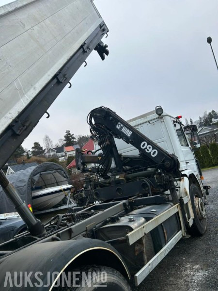 1995 Scania P93 tippbil med kran - מזהיר: תמונה 5 1995 Scania P93 tippbil med kran - מזהיר: תמונה 5