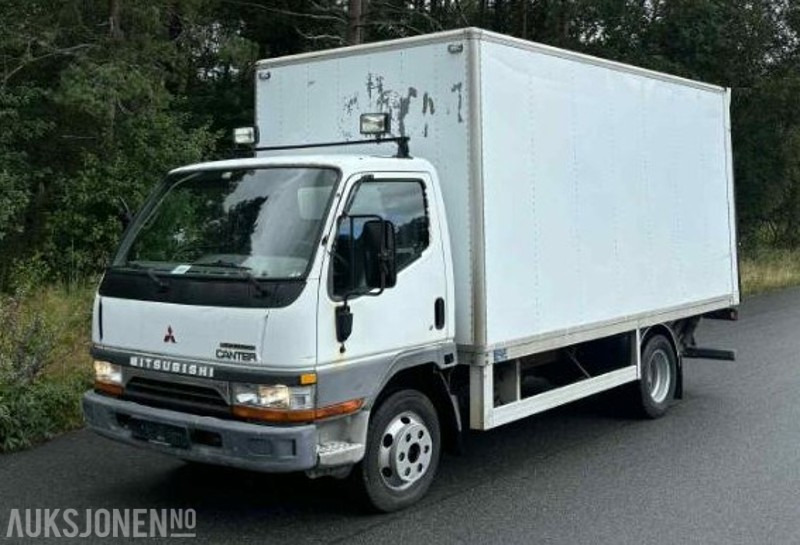 1999 Mitsubishi Fuso Canter C1 Skapbil med løftelem - משאית תיבה: תמונה 1 1999 Mitsubishi Fuso Canter C1 Skapbil med løftelem - משאית תיבה: תמונה 1