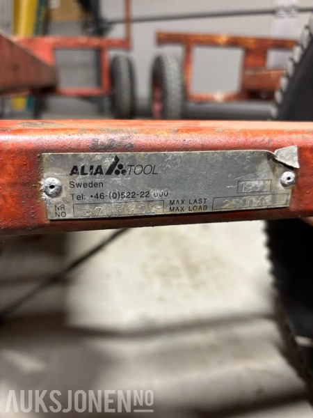 2 stk Materialvogner, Alia Tool - ציוד בנייה: תמונה 4 2 stk Materialvogner, Alia Tool - ציוד בנייה: תמונה 4