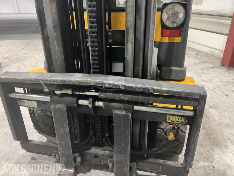 2001 Jungheinrich EFG-Vac 25 | elektrisk motvektstruck | 2500 timer! - ציוד לטיפול בחומרים: תמונה 5 2001 Jungheinrich EFG-Vac 25 | elektrisk motvektstruck | 2500 timer! - ציוד לטיפול בחומרים: תמונה 5