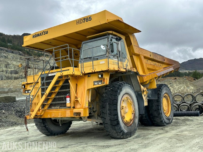 2001 Komatsu HD 785-5 Tipptruck - 91 tonns lastekapasitet - Registrert med sorte skilter - - מסיר פסולת: תמונה 1 2001 Komatsu HD 785-5 Tipptruck - 91 tonns lastekapasitet - Registrert med sorte skilter - - מסיר פסולת: תמונה 1