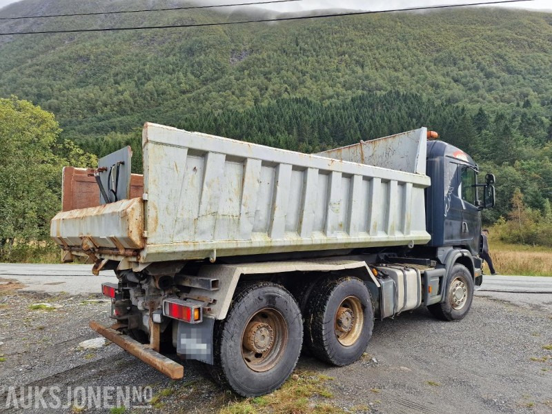 2002 Scania R124 kombibil tippkasse + svingskive - מזהיר: תמונה 5 2002 Scania R124 kombibil tippkasse + svingskive - מזהיר: תמונה 5