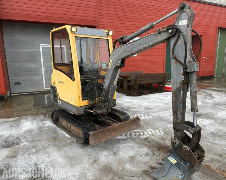 2002 Volvo EC20xt minigraver PUSSESKUFFE TANNSKUFFE MVA FRI 7136 timer - מיני מחפר: תמונה 3 2002 Volvo EC20xt minigraver PUSSESKUFFE TANNSKUFFE MVA FRI 7136 timer - מיני מחפר: תמונה 3