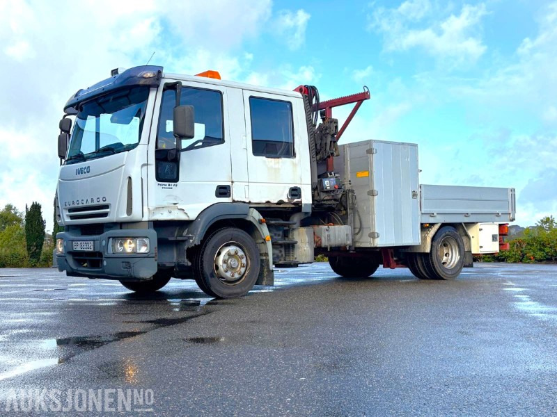 2004 Iveco 120E24 EUROCARGO kranbil - registrert for 5 sitteplasser - משאית מנוף: תמונה 1 2004 Iveco 120E24 EUROCARGO kranbil - registrert for 5 sitteplasser - משאית מנוף: תמונה 1