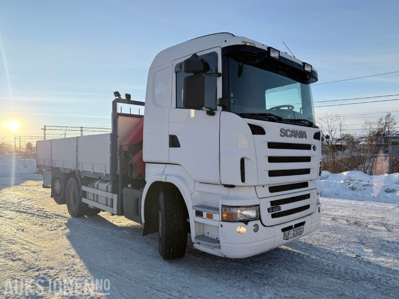 2004 Scania R420 6X2 Kranbil - HMF 1430 kran - NY EU! - משאית מנוף: תמונה 3 2004 Scania R420 6X2 Kranbil - HMF 1430 kran - NY EU! - משאית מנוף: תמונה 3