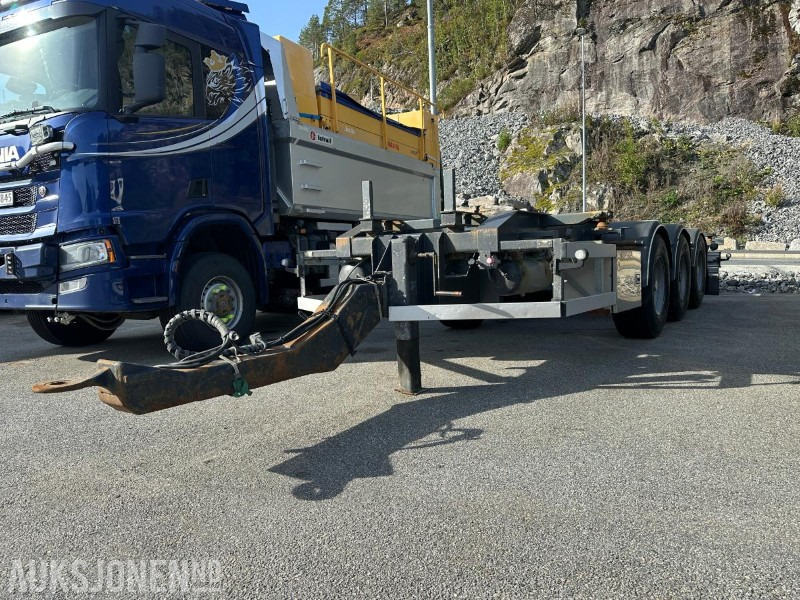 2005 Nor slep PHV 24C - 3 akslet 20 fots Container tralle - EU Godkjent - קרון נגרר: תמונה 1 2005 Nor slep PHV 24C - 3 akslet 20 fots Container tralle - EU Godkjent - קרון נגרר: תמונה 1