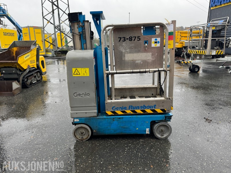 2006 Genie GR-12 5,5m mastelift - פלטפורמה אווירית: תמונה 1 2006 Genie GR-12 5,5m mastelift - פלטפורמה אווירית: תמונה 1
