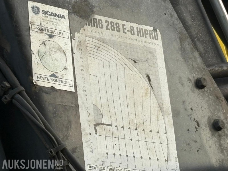 משאית מנוף 2006 Scania R-serie 8x4 tipp, kran: תמונה 28 משאית מנוף 2006 Scania R-serie 8x4 tipp, kran: תמונה 28