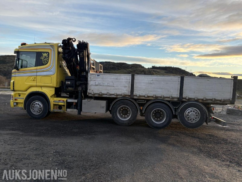 2006 Scania R-serie 8x4 tipp, kran - משאית מנוף: תמונה 3 2006 Scania R-serie 8x4 tipp, kran - משאית מנוף: תמונה 3