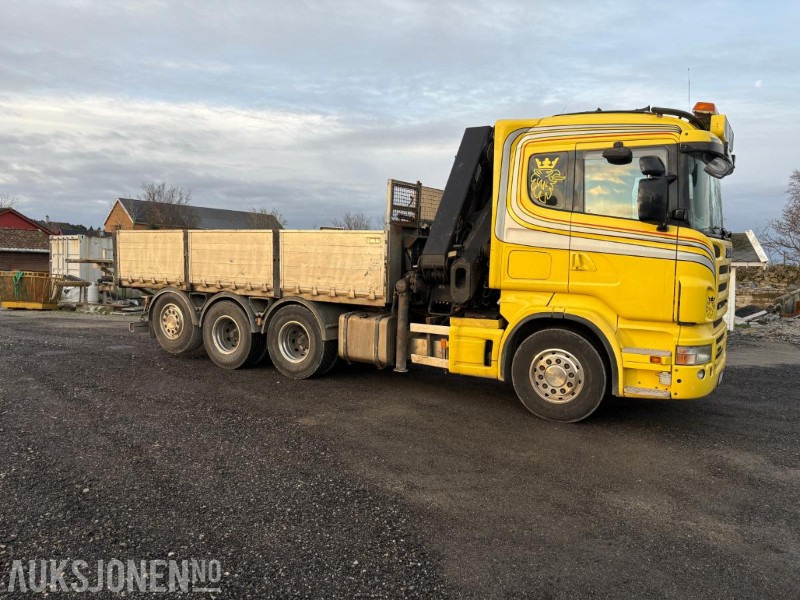משאית מנוף 2006 Scania R-serie 8x4 tipp, kran: תמונה 11 משאית מנוף 2006 Scania R-serie 8x4 tipp, kran: תמונה 11